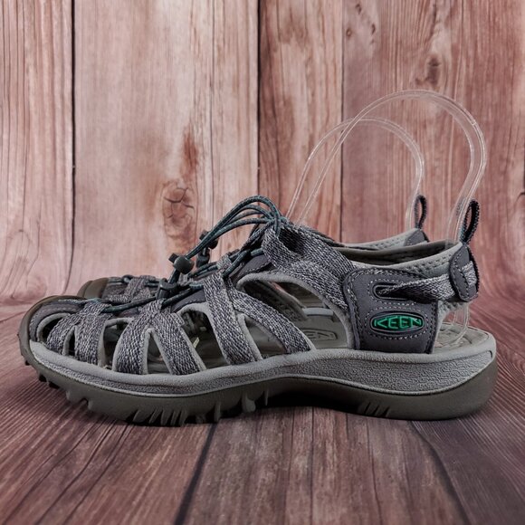 Keen Whisper Womens Size 6.5 Gray Drawstring Waterproof Hiking Sandals 1022814 - Picture 2 of 14